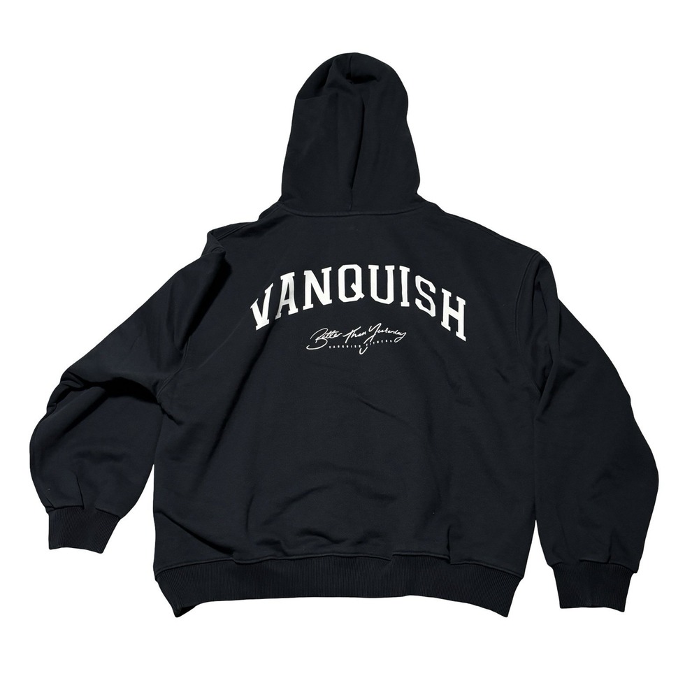 Vanquish VQ Fitness Men's Pullover Hoodie Double Sided Logo Sz Large 25 x 28